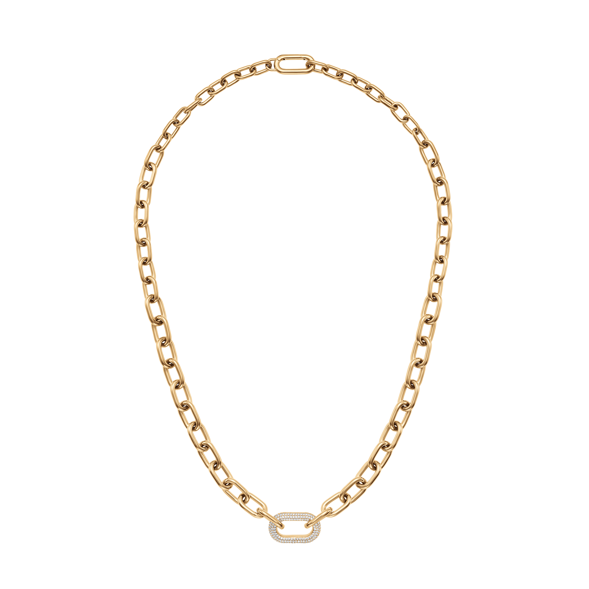 Crystal Link Necklace Gold Daniel Wellington