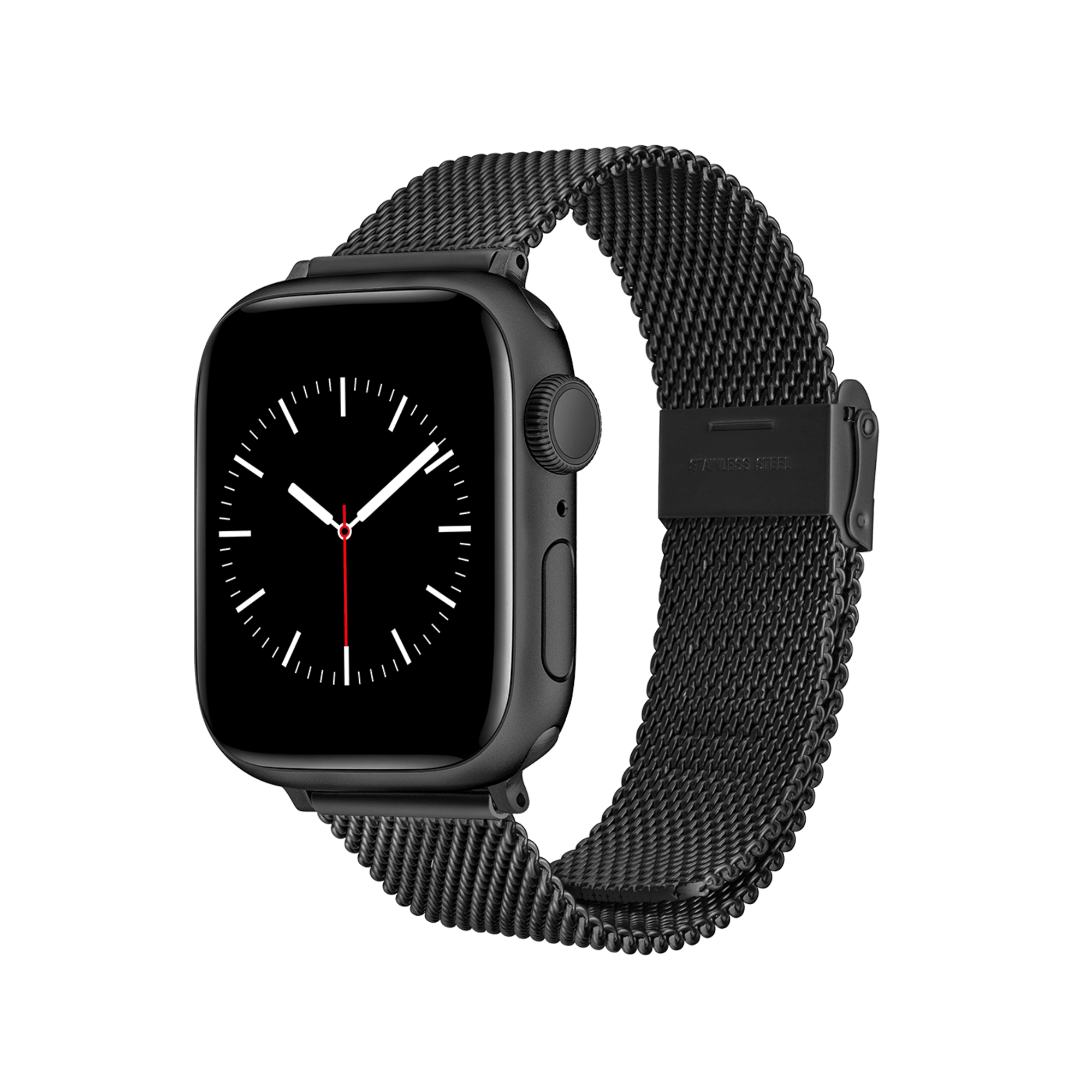 Cinturino per smartwatch - Cinturino nero sabbiato