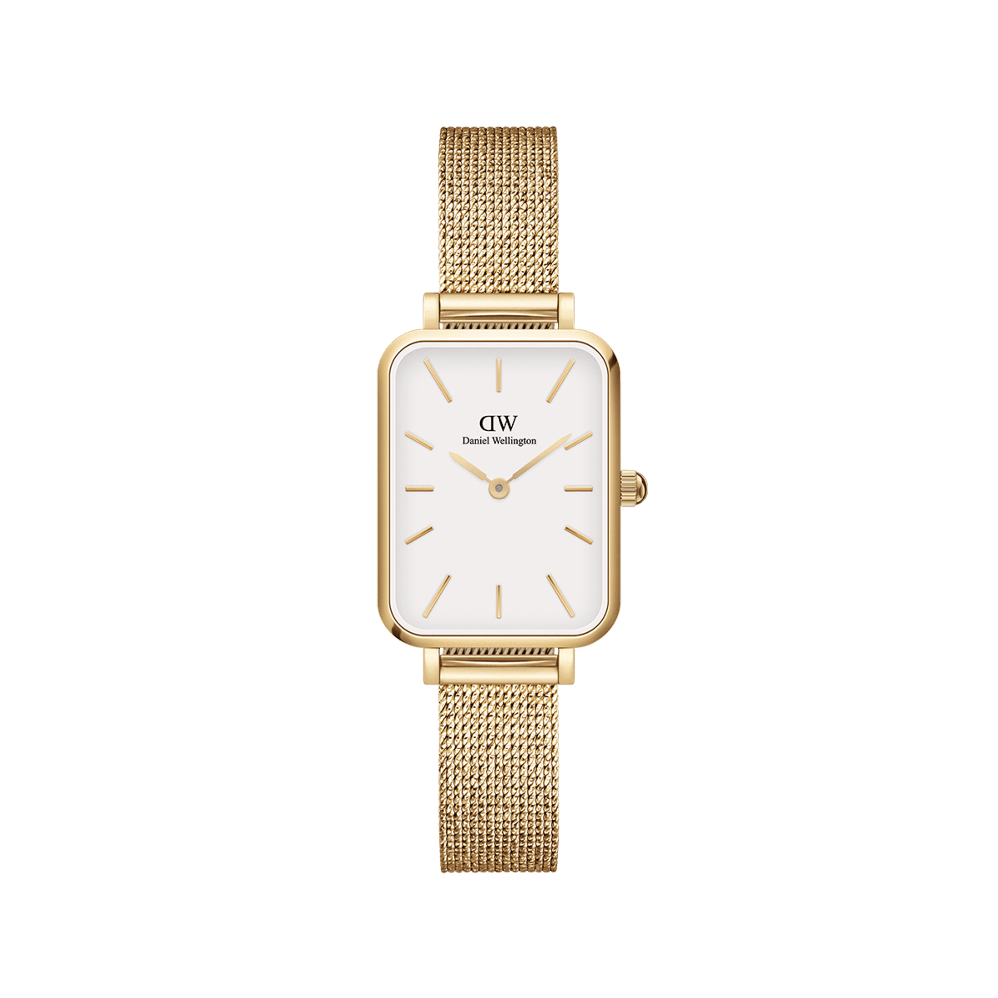 Quadro Pressed Evergold - Gold Women's Watch | DW