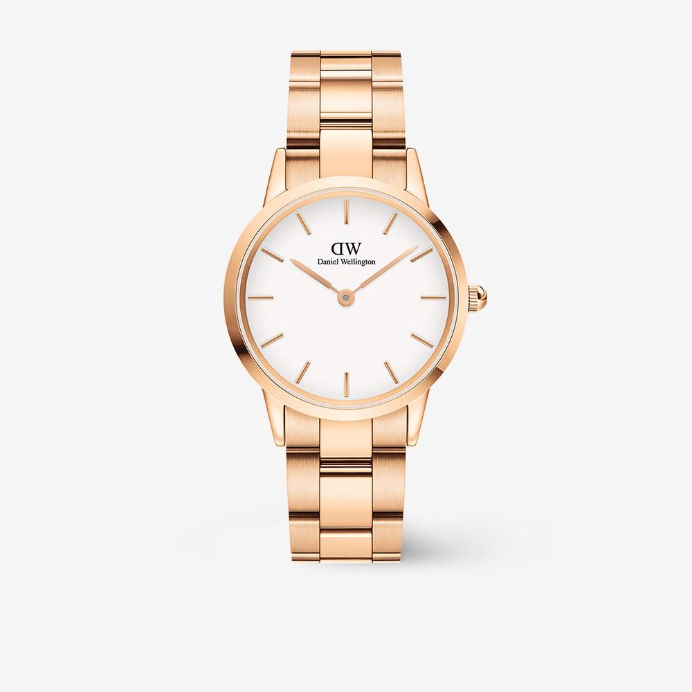 Iconic Link Unitone Rose Gold watch 28mm DW