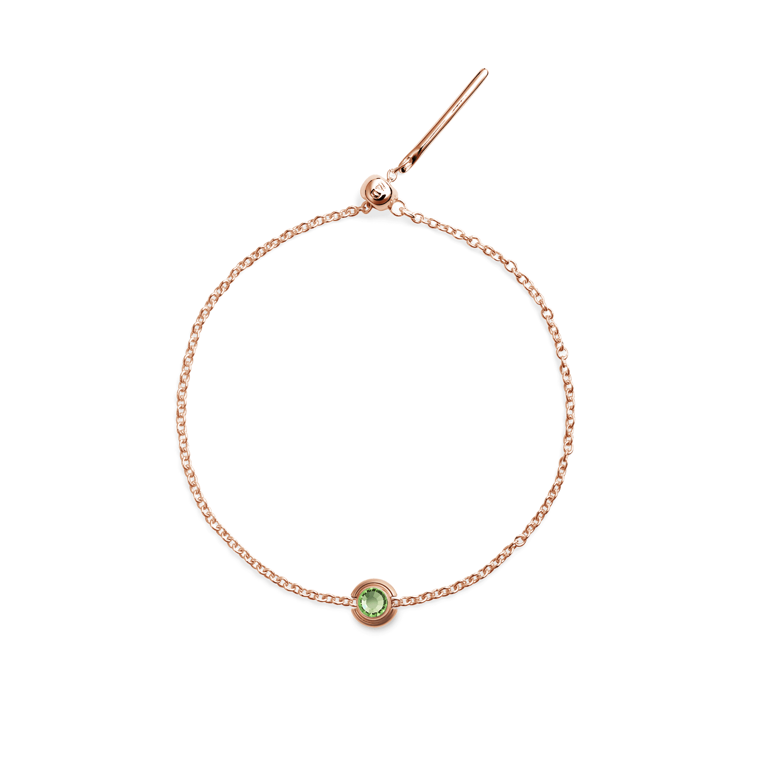 October Charm Rose Gold