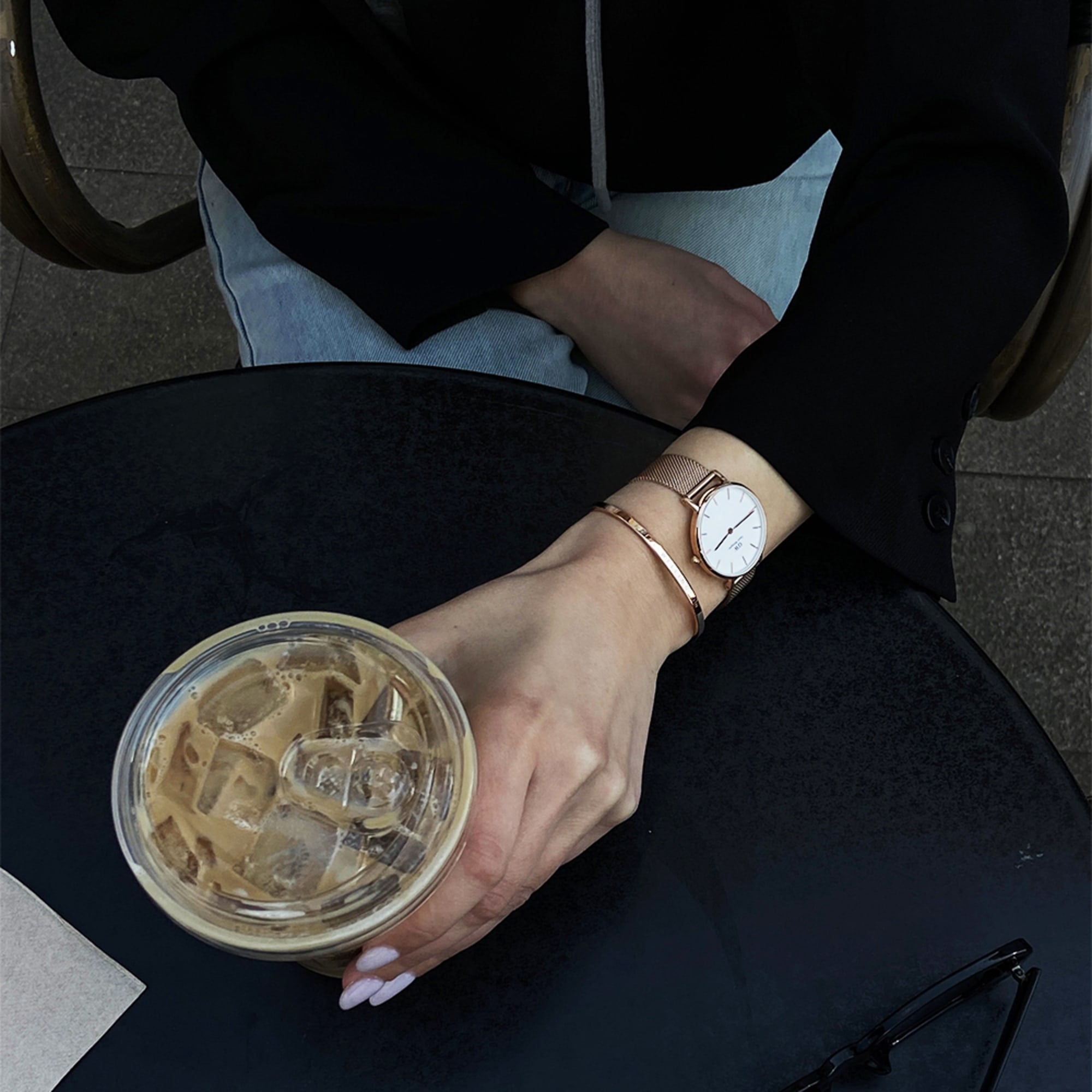 Daniel wellington watch and bracelet sale