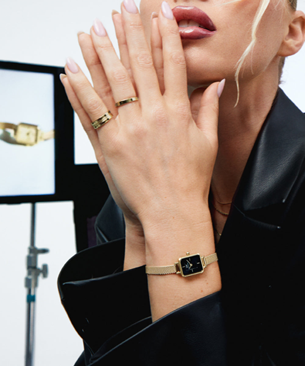 Quadro Mini - Watches for women in rose gold & gold