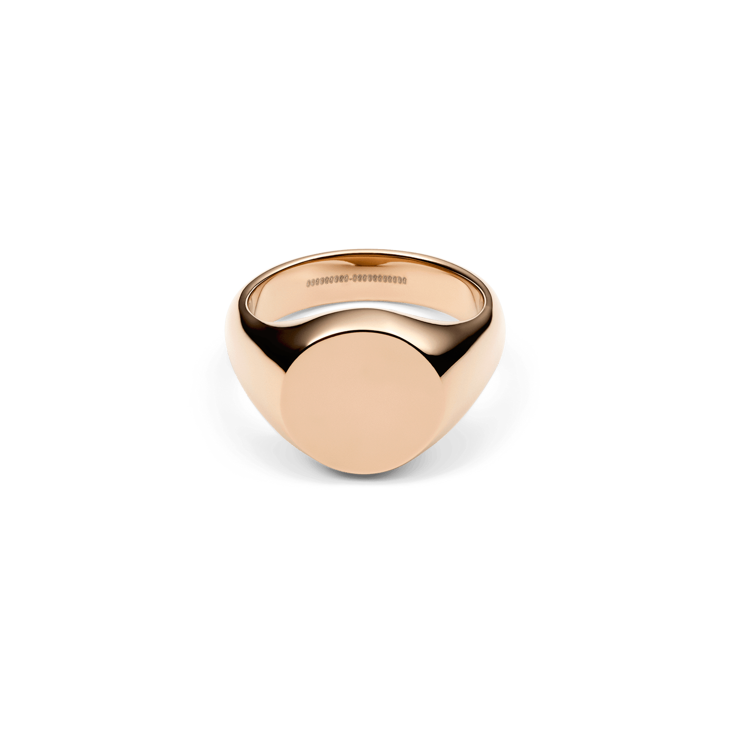 Classic Signet Ring Rose Gold