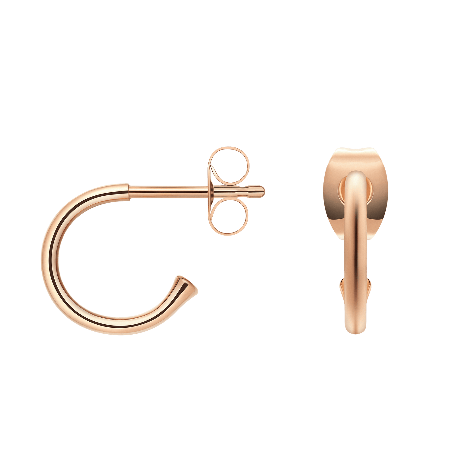 Charms Earrings Rose Gold