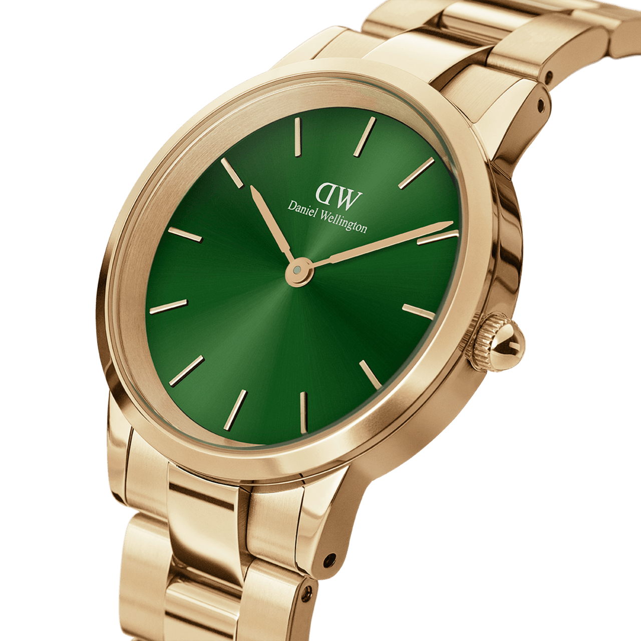 iconic-link-emerald-watch-gold-with-green-dial-dw